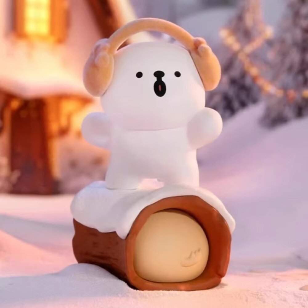 Funism Maltese Cuddly Moments Winter Series CONFIRMED Peek-A-Boo Figurine